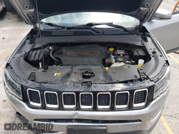 2018 Jeep Compass Limited z VIN 3C4NJDCB7JT437022, wystawiony jako Copart lot #64657164 z przebiegiem 75 256 mil mil oraz Szkoda całkowita • Salvage title. Historia ofert i sprzedaży dostępna na DreamBid. Obrazek 12.