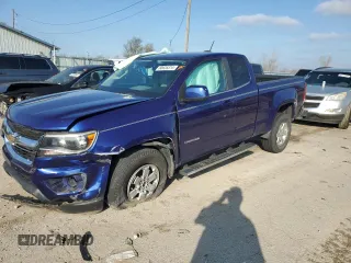 2017 Chevrolet Colorado 2WD WT with VIN 1GCHSBEN6H1222500, listed as a Copart auction lot 80635314 with 37,009 mi miles and Salvage Title. Bid and sale history available at carsss.com. Image 1.