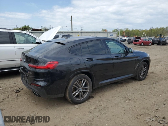 2020 BMW X4 M40i with VIN 5UX2V5C06LLE69603, listed as a Copart auction lot 49705043 with 31,939 mi miles. Bid and sale history available at carsss.com. Image 3.