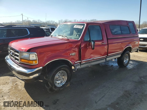 1994 Ford F-150 with VIN 1FTEF14H7RLB22456, listed as a Copart auction lot 45973735 with 111,666 mi miles and Non Repairable. Bid and sale history available at carsss.com. Image 1.