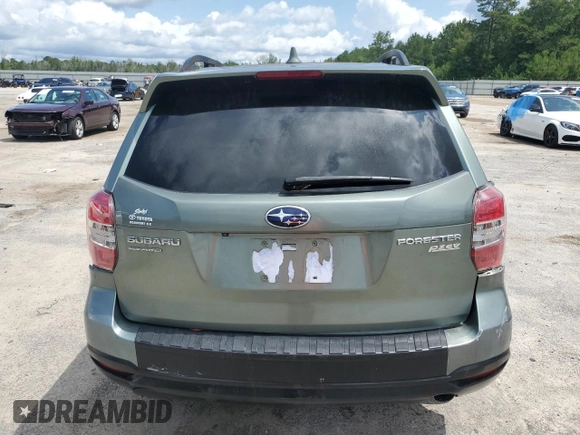 2016 Subaru Forester Touring with VIN JF2SJAXC9GH484940, listed as a Copart auction lot 59201495 with Not provided miles and Salvage title. Bid and sale history available at DreamBid. Image 6.