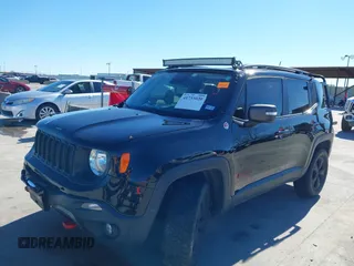 2019 Jeep Renegade Trailhawk with VIN ZACNJBC18KPK06583, listed as a IAAI auction lot 41733020 with 73,666 mi miles and . Bid and sale history available at DreamBid. Image 18.