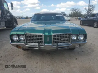 1972 Oldsmobile Cutlass with VIN 3J67K2M135052, listed as a Copart auction lot 75190394 with 78,577 mi miles and Non Repairable. Bid and sale history available at DreamBid. Image 5.