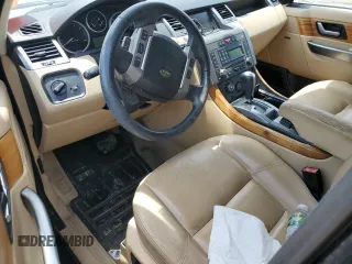2007 Land Rover Range Rover Sport HSE with VIN SALSK254X7A998553, listed as a Copart auction lot 60889735 with Not provided miles and Salvage title. Bid and sale history available at DreamBid. Image 8.