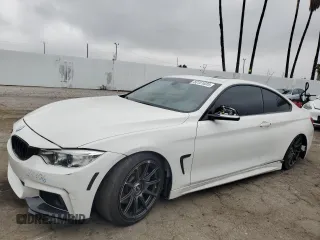2016 BMW 4 Series 428i z VIN WBA3N7C51GK226963, wystawiony jako Copart lot #53151035 z przebiegiem 90 384 mil mil oraz Szkoda całkowita • Salvage title. Historia ofert i sprzedaży dostępna na DreamBid. Obrazek 1.