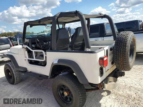 1994 Jeep Wrangler S with VIN 1J4FY19P4RP401204, listed as a Copart auction lot 77847694 with 0 mi miles and Non Repairable. Bid and sale history available at carsss.com. Image 2.