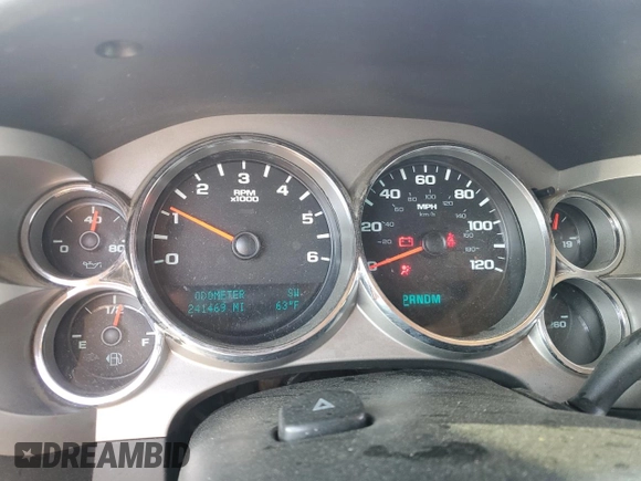 2010 GMC Sierra 1500 with VIN 3GTRCVE31AG155166, listed as a Copart auction lot 50625805 with 241,469 mi miles and Salvage Title. Bid and sale history available at DreamBid. Image 9.