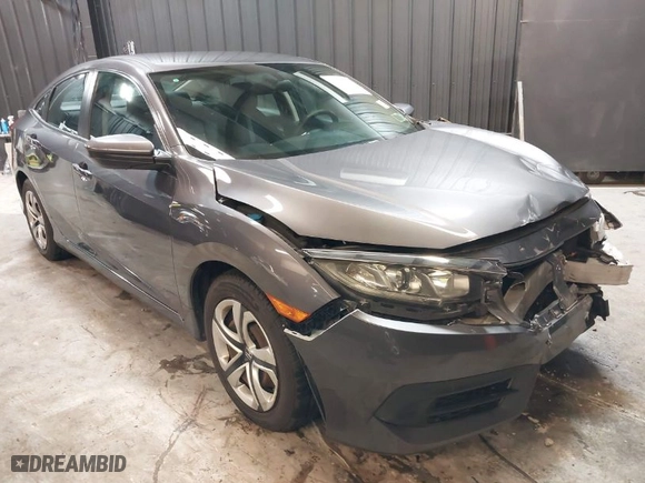 2016 Honda Civic Sedan LX with VIN 2HGFC2F56GH513325, listed as a IAAI auction lot 41972148 with 101,485 mi miles. Bid and sale history available at carsss.com. Image 1.