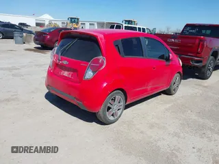 2013 Chevrolet Spark LS with VIN KL8CB6S99DC501598, listed as a IAAI auction lot 41776616 with 206,229 mi miles. Bid and sale history available at carsss.com. Image 4.