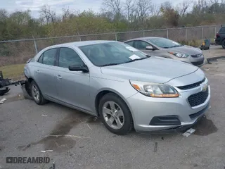 2015 Chevrolet Malibu LS with VIN 1G11B5SL6FU150899, listed as a IAAI auction lot 41264354 with 107,816 mi miles. Bid and sale history available at carsss.com. Image 1.
