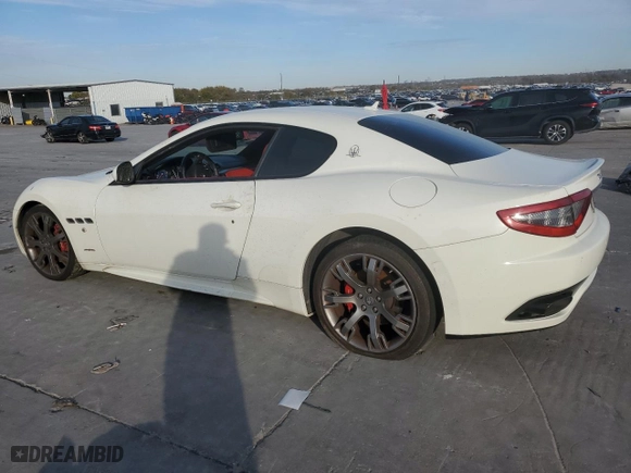2016 Maserati GranTurismo MC with VIN ZAM45VLA0G0177478, listed as a Copart auction lot 78475284 with 0 mi miles and Salvage Title. Bid and sale history available at carsss.com. Image 2.