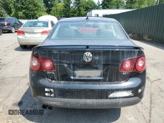 2008 Volkswagen Jetta Wolfsburg Edition with VIN 3VWRJ71K88M185501, listed as a Copart auction lot 62195385 with 156,017 mi miles and Clean title. Bid and sale history available at DreamBid. Image 6.