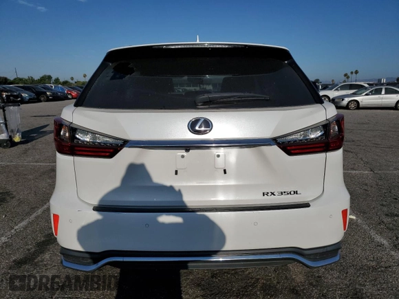 2022 Lexus RX 350L z VIN JTJHZKEA8N2026344, wystawiony jako Copart lot #65069725 z przebiegiem 43 047 mil mil oraz Szkoda całkowita • Salvage title. Historia ofert i sprzedaży dostępna na DreamBid. Obrazek 6.