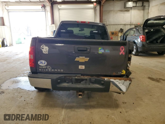2010 Chevrolet Silverado 1500 LT with VIN 3GCRKSE36AG283923, listed as a Copart auction lot 54138255 with 166,290 mi miles and Clean Title. Bid and sale history available at DreamBid. Image 6.