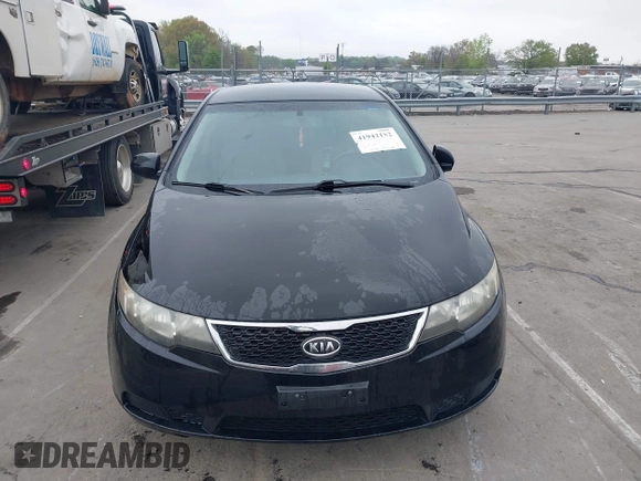 2012 Kia Forte LX with VIN KNAFT4A22C5589131, listed as a IAAI auction lot 41942152 with 257,548 mi miles. Bid and sale history available at carsss.com. Image 12.