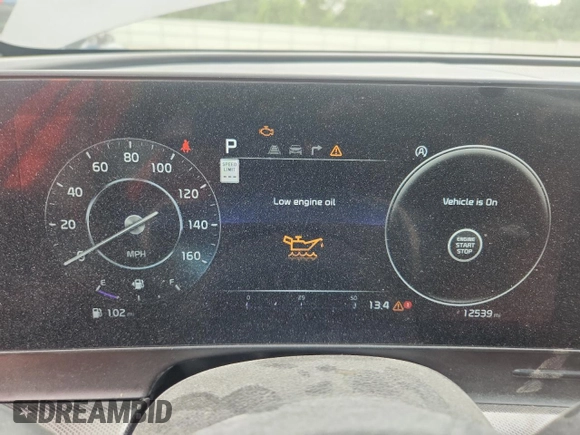 2023 Kia Sportage SX-Prestige with VIN 5XYK53AF0PG132632, listed as a Copart auction lot 64138895 with 12,539 mi miles and Clean title. Bid and sale history available at DreamBid. Image 9.