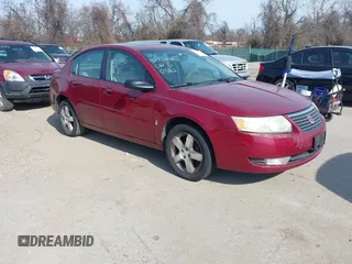 2006 Saturn ION with VIN 1G8AL58F96Z138958, listed as a IAAI auction lot 41747512 with 168,094 mi miles. Bid and sale history available at carsss.com. Image 1.