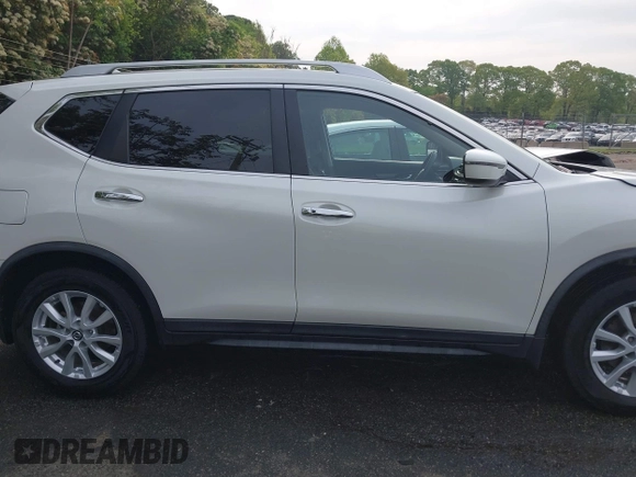 2019 Nissan Rogue SV with VIN KNMAT2MT3KP540707, listed as a IAAI auction lot 42034015 with 17,312 mi miles and . Bid and sale history available at DreamBid. Image 13.