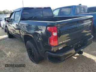 2020 Chevrolet Silverado 1500 RST with VIN 3GCPWDED5LG214689, listed as a Copart auction lot 76002194 with Not Provided miles and Non Repairable. Bid and sale history available at DreamBid. Image 2.