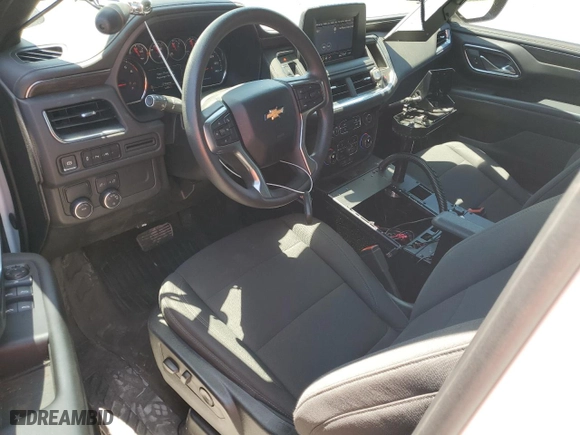 2024 Chevrolet Tahoe Commercial with VIN 1GNSCLED9RR174937, listed as a Copart auction lot 50344075 with 16,598 mi miles and Non Repairable. Bid and sale history available at carsss.com. Image 8.