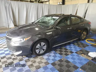 2017 Kia Optima Hybrid with VIN KNAGT4LC6H5006268, listed as a Copart auction lot 79205364 with 132,522 mi miles and Salvage Title. Bid and sale history available at carsss.com. Image 1.
