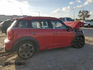 2015 MINI Countryman John Cooper Works with VIN WMWXD1C55FWS34816, listed as a Copart auction lot 76278774 with Not Provided miles and Salvage Title. Bid and sale history available at DreamBid. Image 3.