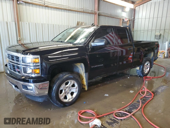 2014 Chevrolet Silverado 1500 LT with VIN 1GCVKREC7EZ176540, listed as a Copart auction lot 56188335 with 184,107 mi miles and Clean Title. Bid and sale history available at DreamBid. Image 1.