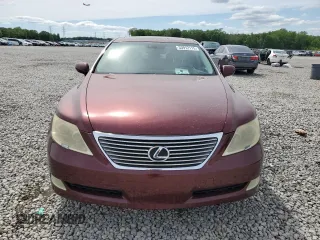 2007 Lexus LS 460 L with VIN JTHGL46F375014799, listed as a Copart auction lot 53912115 with 150,120 mi miles and Salvage title. Bid and sale history available at DreamBid. Image 5.