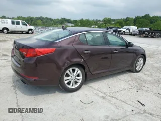 2013 Kia Optima EX with VIN 5XXGN4A71DG248703, listed as a Copart auction lot 59601635 with 113,222 mi miles and Non repairable. Bid and sale history available at DreamBid. Image 3.