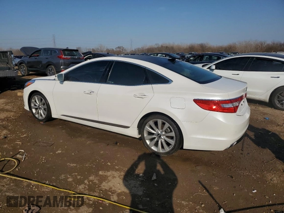 2015 Hyundai Azera Limited with VIN KMHFH4JG5FA431938, listed as a Copart auction lot 48784475 with 59,293 mi miles and Salvage title. Bid and sale history available at DreamBid. Image 2.