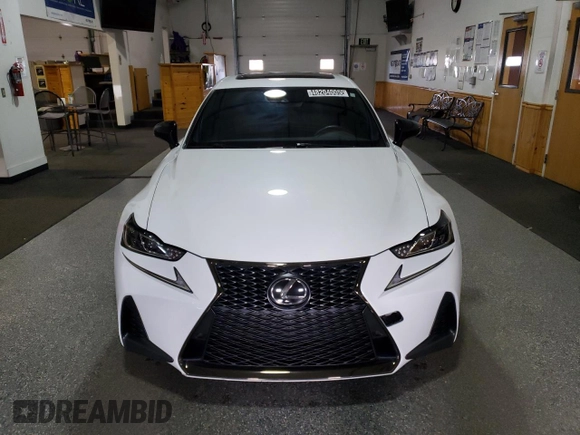 2020 Lexus IS 300 F Sport with VIN JTHG81F27L5043102, listed as a Copart auction lot 48204005 with 20,626 mi miles and Clean title. Bid and sale history available at DreamBid. Image 5.