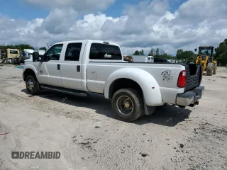 2015 Ford F-350 Lariat with VIN 1FT8W3DT0FEA88048, listed as a Copart auction lot 59097135 with Not provided miles and Salvage title. Bid and sale history available at DreamBid. Image 2.