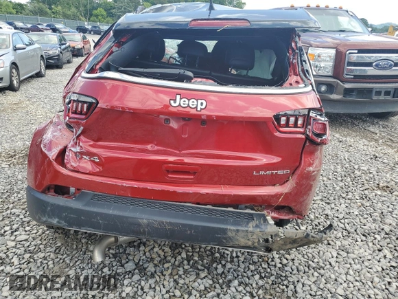 2024 Jeep Compass Limited z VIN 3C4NJDCN4RT172887, wystawiony jako Copart lot #58744795 z przebiegiem Nie podano mil oraz Czysty tytuł • Clean title. Historia ofert i sprzedaży dostępna na DreamBid. Obrazek 6.