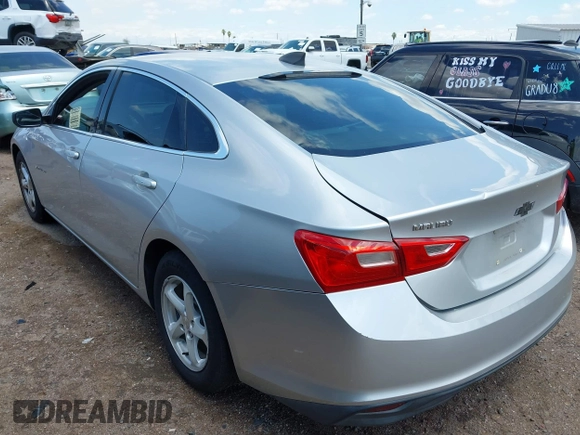2016 Chevrolet Malibu LS with VIN 1G1ZB5ST2GF203705, listed as a IAAI auction lot 42411526 with 199,492 mi miles and . Bid and sale history available at DreamBid. Image 3.