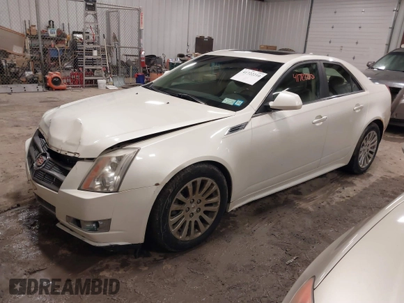 2010 Cadillac CTS Performance with VIN 1G6DL5EV1A0106648, listed as a IAAI auction lot 41722210 with 226,378 mi miles. Bid and sale history available at carsss.com. Image 2.