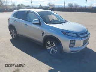 2024 Mitsubishi Outlander Sport S with VIN JA4ARUAU3RU009939, listed as a IAAI auction lot 41890137 with 22,550 mi miles. Bid and sale history available at carsss.com. Image 1.