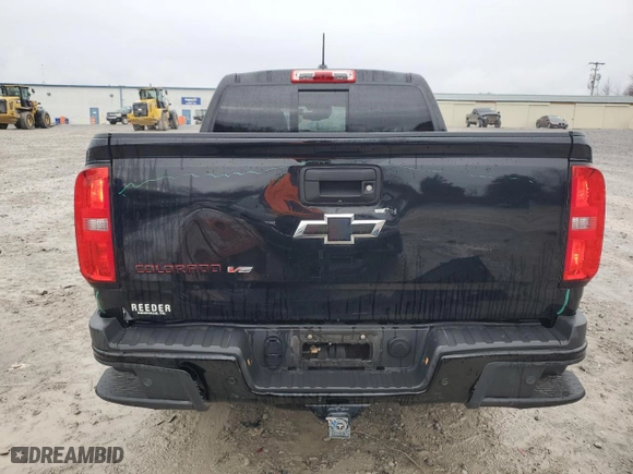 2019 Chevrolet Colorado 4WD LT with VIN 1GCGTCEN5K1127822, listed as a Copart auction lot 44759785 with 67,043 mi miles and Salvage Title. Bid and sale history available at carsss.com. Image 6.