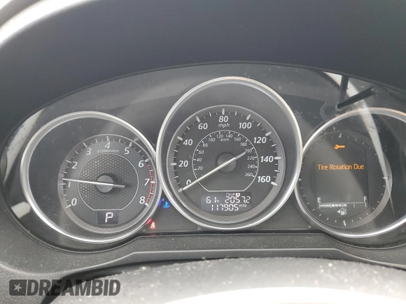2014 Mazda 6 i Grand Touring with VIN JM1GJ1W61E1132313, listed as a Copart auction lot 54898745 with 117,905 mi miles and Salvage Title. Bid and sale history available at DreamBid. Image 9.