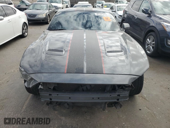 2020 Ford Mustang GT with VIN 1FA6P8CF6L5146517, listed as a Copart auction lot 47397315 with 50,995 mi miles and Clean Title. Bid and sale history available at carsss.com. Image 5.