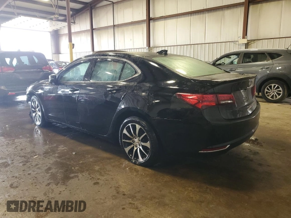 2015 Acura TLX Technology with VIN 19UUB1F59FA003035, listed as a Copart auction lot 55828825 with 120,926 mi miles and Salvage title. Bid and sale history available at DreamBid. Image 2.