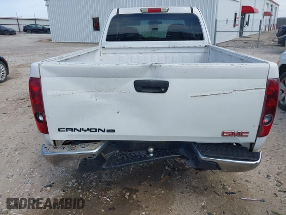 2007 GMC Canyon SLE1 with VIN 1GTCS19E878170565, listed as a IAAI auction lot 41768822 with 195,367 mi miles. Bid and sale history available at carsss.com. Image 6.