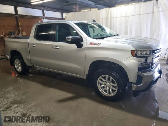 2019 Chevrolet Silverado 1500 LT with VIN 3GCUYDED7KG167919, listed as a Copart auction lot 45878675 with 63,177 mi miles and Salvage Title. Bid and sale history available at carsss.com. Image 4.