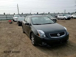 2012 Nissan Sentra SR with VIN 3N1AB6AP2CL622560, listed as a Copart auction lot 58856725 with 132,970 mi miles and Salvage title. Bid and sale history available at DreamBid. Image 13.