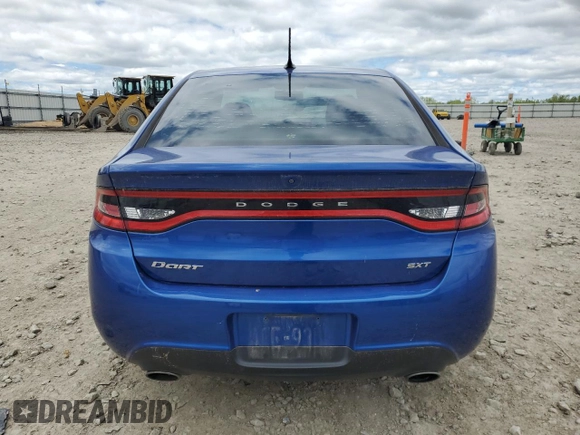 2013 Dodge Dart SXT z VIN 1C3CDFBA7DD343286, wystawiony jako Copart lot #57573145 z przebiegiem 180 337 mil mil oraz Czysty tytuł • Clean title. Historia ofert i sprzedaży dostępna na DreamBid. Obrazek 6.