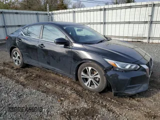2020 Nissan Sentra SV with VIN 3N1AB8CVXLY210963, listed as a Copart auction lot 52528685 with 69,403 mi miles and Salvage Title. Bid and sale history available at DreamBid. Image 4.