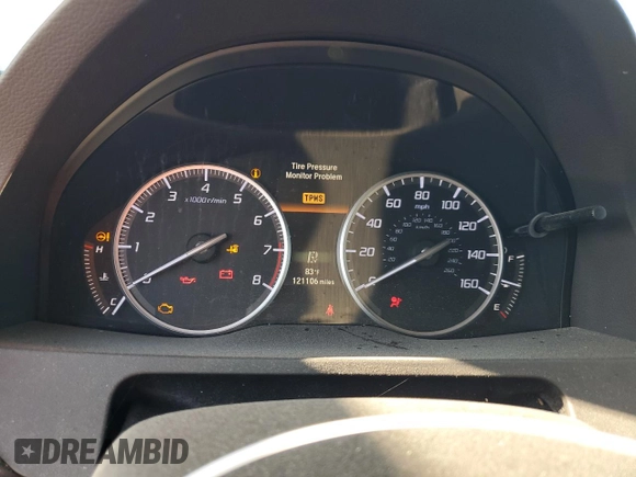 2016 Acura RDX with VIN 5J8TB4H3XGL018948, listed as a Copart auction lot 77343854 with 121,106 mi miles and Salvage Title. Bid and sale history available at carsss.com. Image 9.