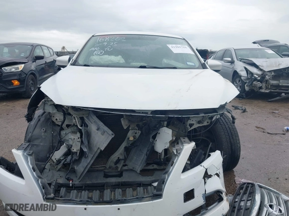 2014 Nissan Sentra SR with VIN 3N1AB7AP6EL609786, listed as a IAAI auction lot 41905765 with 1 mi miles. Bid and sale history available at carsss.com. Image 12.