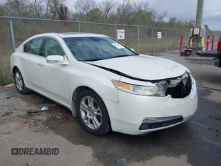 2010 Acura TL with VIN 19UUA8F25AA019615, listed as a IAAI auction lot 41790658 with 96,261 mi miles. Bid and sale history available at carsss.com. Image 1.