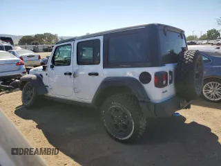 2023 Jeep Wrangler с VIN 1C4JJXN65PW651137, выставлен на аукционе Copart как лот 56337465 с пробегом 22 349 миль миль и Списание • Salvage title. История ставок и продаж доступна на DreamBid. Изображение 2.