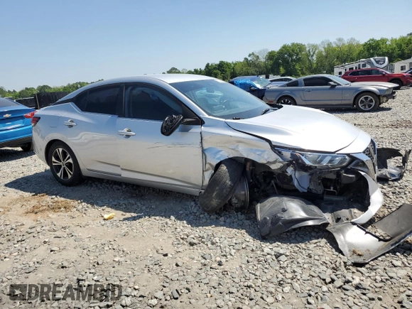 2021 Nissan Sentra SV with VIN 3N1AB8CV9MY235418, listed as a Copart auction lot 62495375 with 94,781 mi miles and Non repairable. Bid and sale history available at DreamBid. Image 4.